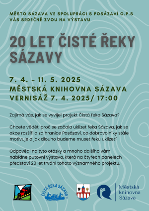 Děti se zapojují do 20. ročníku projektu Čistá řeka Sázava 1